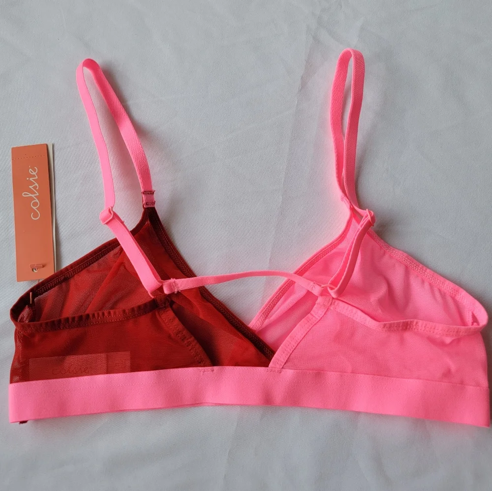 Colsie mesh bralette